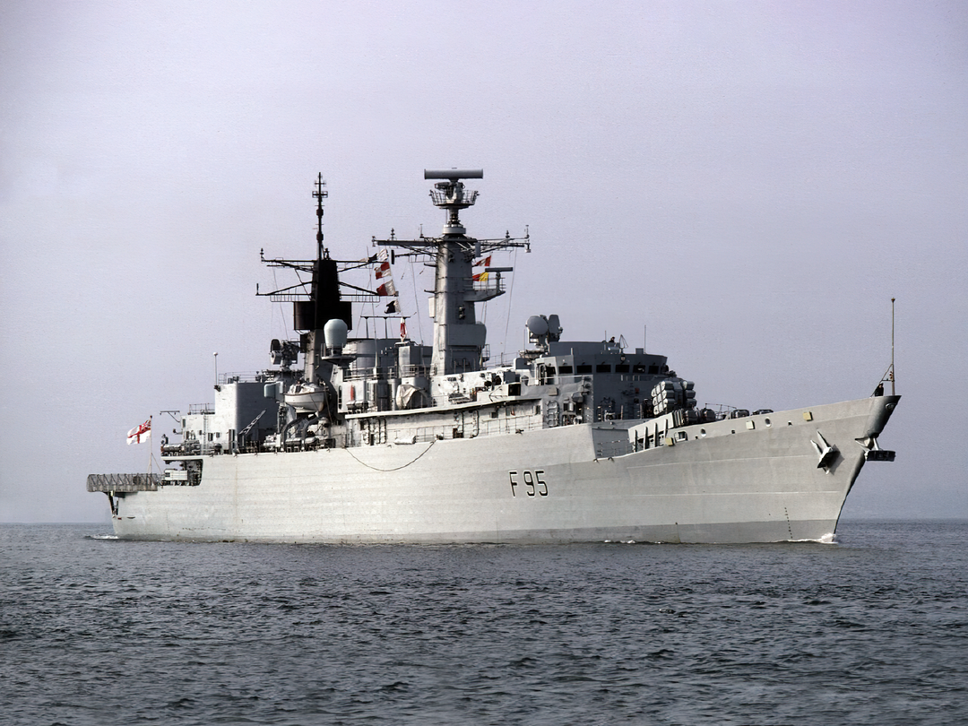 HMS London F95 Type 22 Frigate May 1988 Photo Print - Posters, Prints, & Visual Artwork - by Hampshire Prints (image 1 of 9)