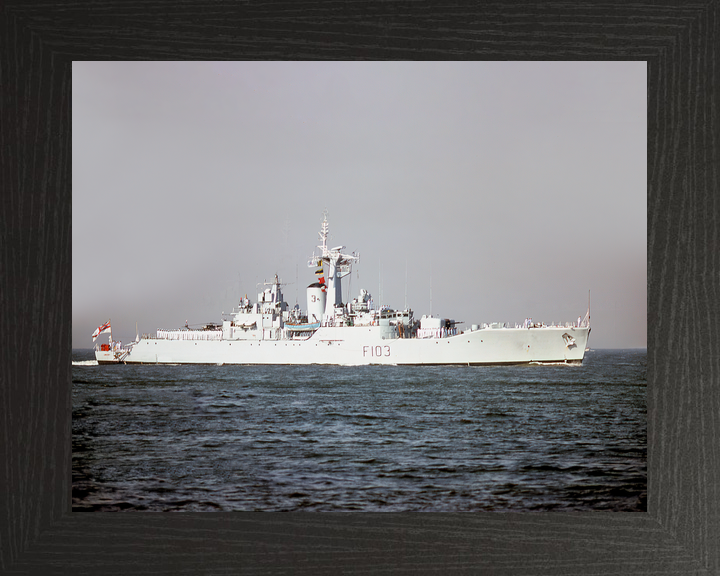 HMS Lowestoft F103 Rothesay Class Frigate 1976 Photo Print - Posters, Prints, & Visual Artwork - by Hampshire Prints (image 3 of 9)