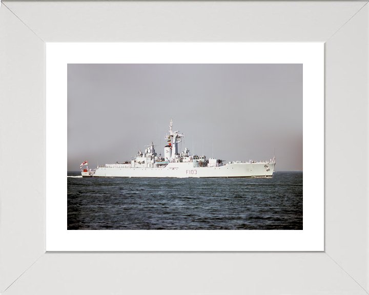 HMS Lowestoft F103 Rothesay Class Frigate 1976 Photo Print - Posters, Prints, & Visual Artwork - by Hampshire Prints (image 4 of 9)