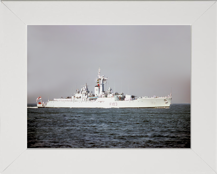HMS Lowestoft F103 Rothesay Class Frigate 1976 Photo Print - Posters, Prints, & Visual Artwork - by Hampshire Prints (image 5 of 9)