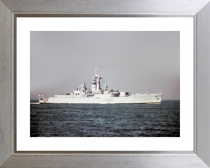 HMS Lowestoft F103 Rothesay Class Frigate 1976 Photo Print - Posters, Prints, & Visual Artwork - by Hampshire Prints (image 6 of 9)