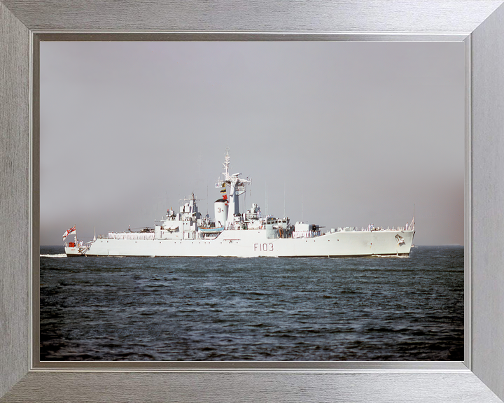 HMS Lowestoft F103 Rothesay Class Frigate 1976 Photo Print - Posters, Prints, & Visual Artwork - by Hampshire Prints (image 7 of 9)