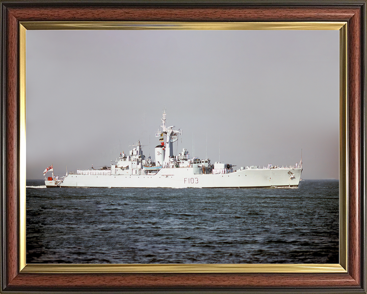 HMS Lowestoft F103 Rothesay Class Frigate 1976 Photo Print - Posters, Prints, & Visual Artwork - by Hampshire Prints (image 9 of 9)