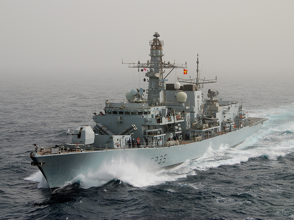 HMS Monmouth F235 Type 23 Frigate September 2011