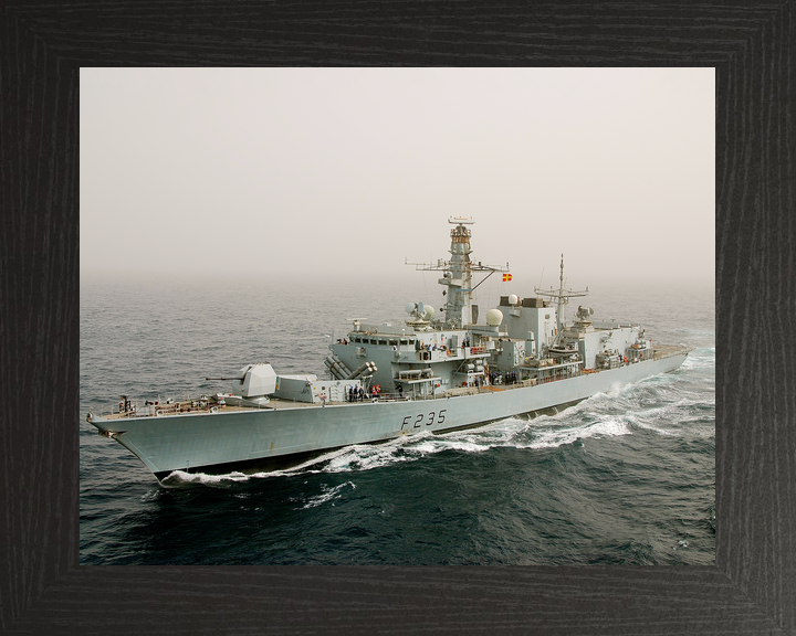 HMS Monmouth F235 Type 23 Frigate High Port Bow View Photo Print - Posters, Prints, & Visual Artwork - by Hampshire Prints (image 3 of 9)