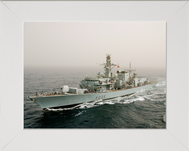 HMS Monmouth F235 Type 23 Frigate High Port Bow View Photo Print - Posters, Prints, & Visual Artwork - by Hampshire Prints (image 5 of 9)