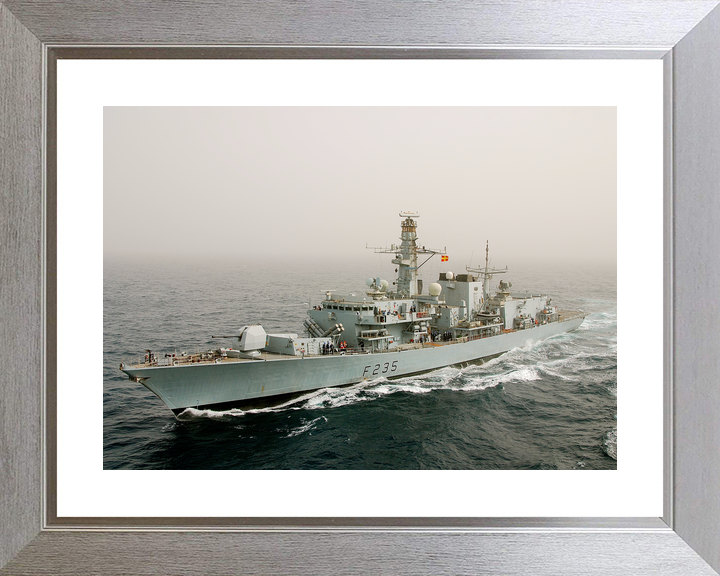 HMS Monmouth F235 Type 23 Frigate High Port Bow View Photo Print - Posters, Prints, & Visual Artwork - by Hampshire Prints (image 6 of 9)