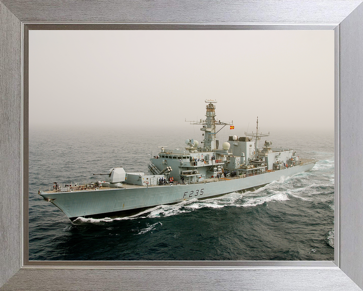 HMS Monmouth F235 Type 23 Frigate High Port Bow View Photo Print - Posters, Prints, & Visual Artwork - by Hampshire Prints (image 7 of 9)