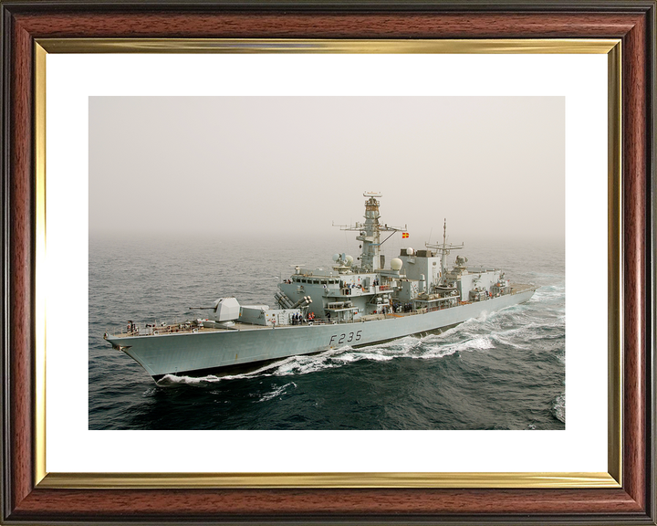 HMS Monmouth F235 Type 23 Frigate High Port Bow View Photo Print - Posters, Prints, & Visual Artwork - by Hampshire Prints (image 8 of 9)