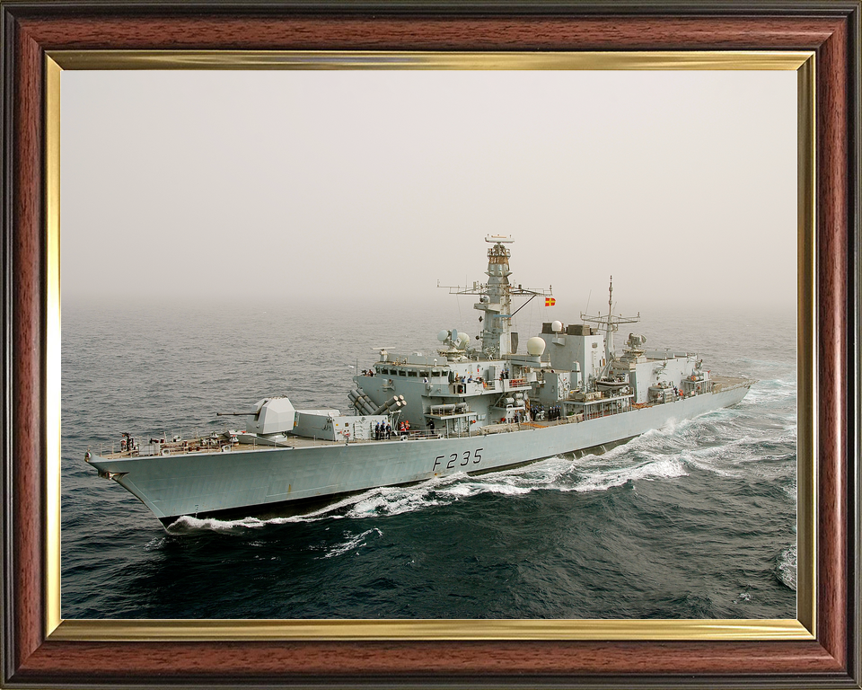 HMS Monmouth F235 Type 23 Frigate High Port Bow View Photo Print - Posters, Prints, & Visual Artwork - by Hampshire Prints (image 9 of 9)