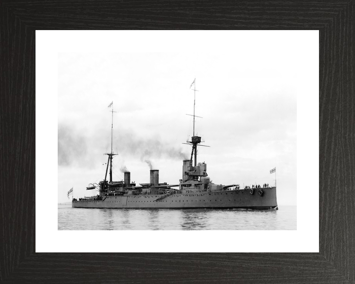 HMS New Zealand 1911 Indefatigable Class Cruiser 1910 Photo Print - Posters, Prints, & Visual Artwork - by Hampshire Prints (image 2 of 9)