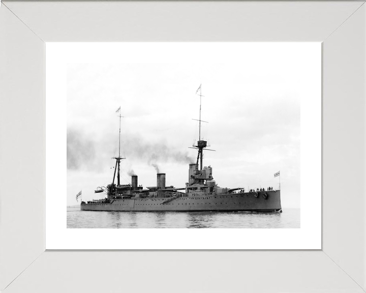 HMS New Zealand 1911 Indefatigable Class Cruiser 1910 Photo Print - Posters, Prints, & Visual Artwork - by Hampshire Prints (image 4 of 9)