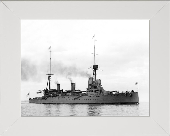 HMS New Zealand 1911 Indefatigable Class Cruiser 1910 Photo Print - Posters, Prints, & Visual Artwork - by Hampshire Prints (image 5 of 9)