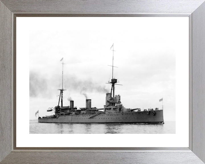 HMS New Zealand 1911 Indefatigable Class Cruiser 1910 Photo Print - Posters, Prints, & Visual Artwork - by Hampshire Prints (image 6 of 9)