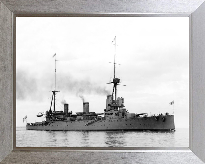 HMS New Zealand 1911 Indefatigable Class Cruiser 1910 Photo Print - Posters, Prints, & Visual Artwork - by Hampshire Prints (image 7 of 9)