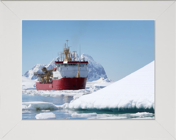 HMS Protector A173 Ice Patrol Vessel January 2017 Starboard Bow View Photo Print - Posters, Prints, & Visual Artwork - by Hampshire Prints (image 5 of 9)