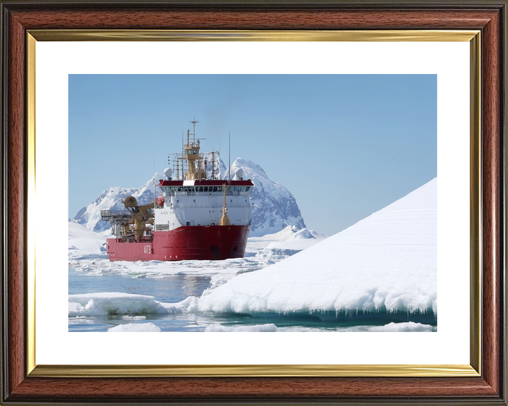 HMS Protector A173 Ice Patrol Vessel January 2017 Starboard Bow View Photo Print - Posters, Prints, & Visual Artwork - by Hampshire Prints (image 8 of 9)