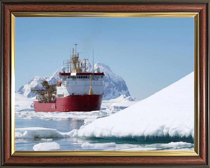 HMS Protector A173 Ice Patrol Vessel January 2017 Starboard Bow View Photo Print - Posters, Prints, & Visual Artwork - by Hampshire Prints (image 9 of 9)
