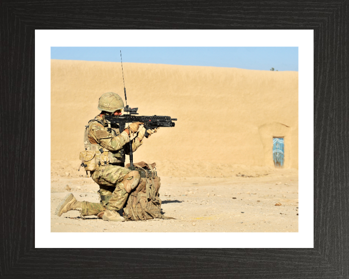 Royal Marine Commando conducting their final MOG Photo Print - 40 Commando Posters, Prints, & Visual Artwork Hampshire Prints 10 x 8 Black Frame Yes