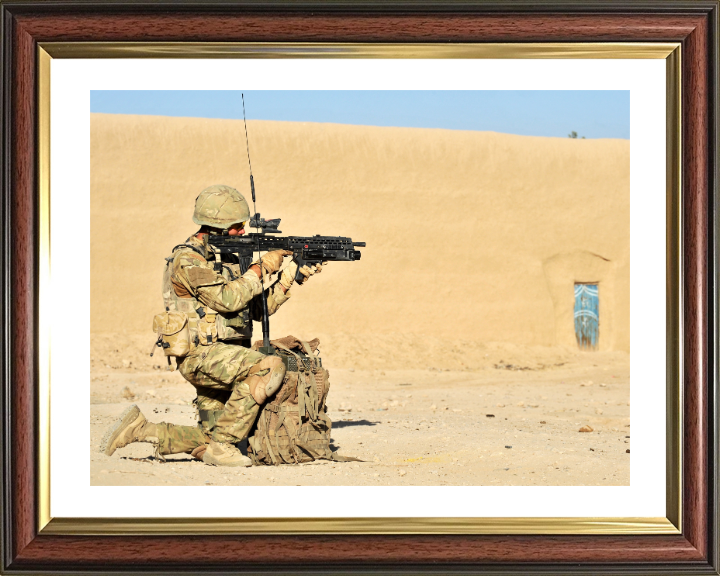 Royal Marine Commando conducting their final MOG Photo Print - 40 Commando Posters, Prints, & Visual Artwork Hampshire Prints 10 x 8 Classic Frame Yes
