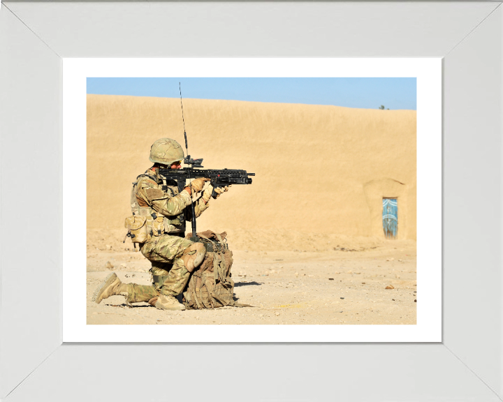 Royal Marine Commando conducting their final MOG Photo Print - 40 Commando Posters, Prints, & Visual Artwork Hampshire Prints 10 x 8 White Frame Yes