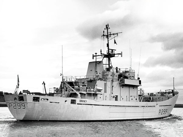 HMS Orkney P299 Island Class Patrol Vessel
