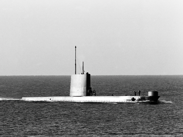 HMS Orpheus S11 Oberon Class Submarine 1986