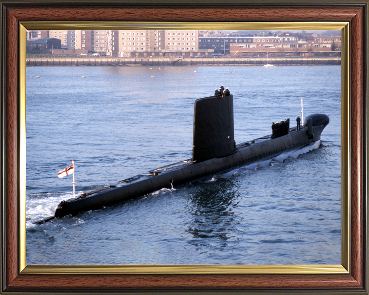 HMS Osiris S13 Oberon Class Submarine 1987
