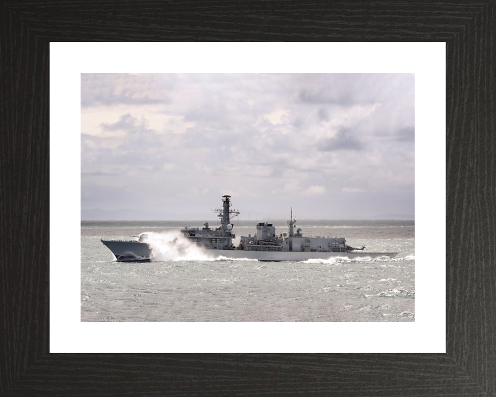 HMS Portland F79 Type 23 Frigate December 2016 Port Beam View Photo Print - Posters, Prints, & Visual Artwork - by Hampshire Prints (image 2 of 9)