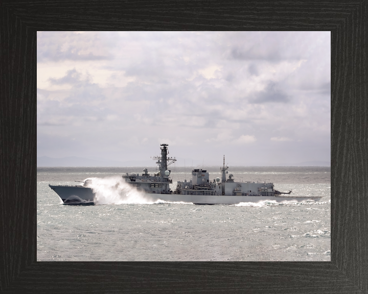 HMS Portland F79 Type 23 Frigate December 2016 Port Beam View Photo Print - Posters, Prints, & Visual Artwork - by Hampshire Prints (image 3 of 9)