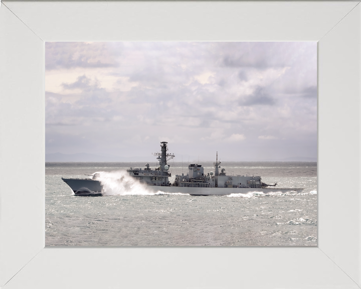 HMS Portland F79 Type 23 Frigate December 2016 Port Beam View Photo Print - Posters, Prints, & Visual Artwork - by Hampshire Prints (image 5 of 9)