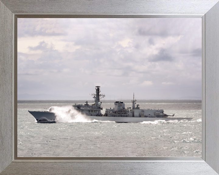 HMS Portland F79 Type 23 Frigate December 2016 Port Beam View Photo Print - Posters, Prints, & Visual Artwork - by Hampshire Prints (image 7 of 9)