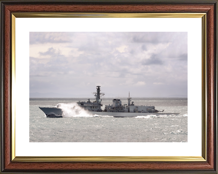HMS Portland F79 Type 23 Frigate December 2016 Port Beam View Photo Print - Posters, Prints, & Visual Artwork - by Hampshire Prints (image 8 of 9)