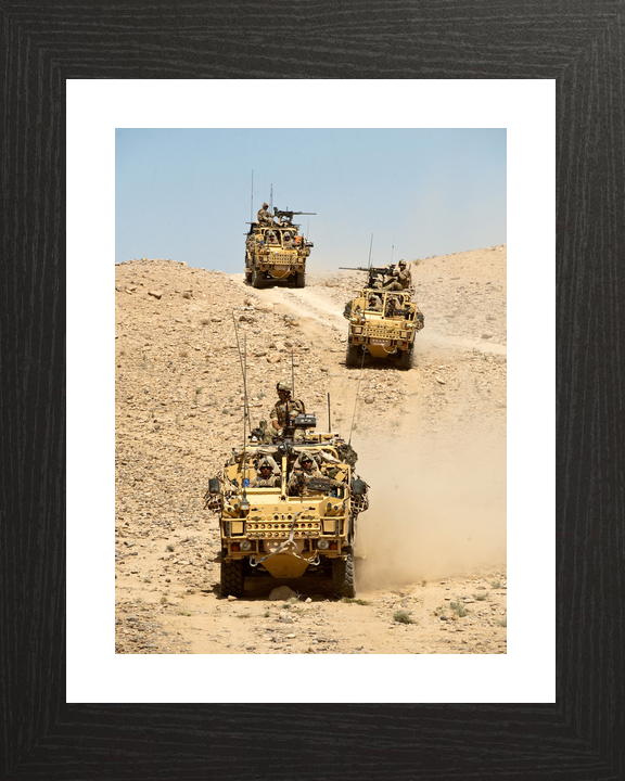 40 Commando Royal Marines Jackal Convoy Helmand September 2010