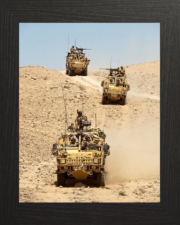 40 Commando Royal Marines Jackal Convoy Helmand September 2010