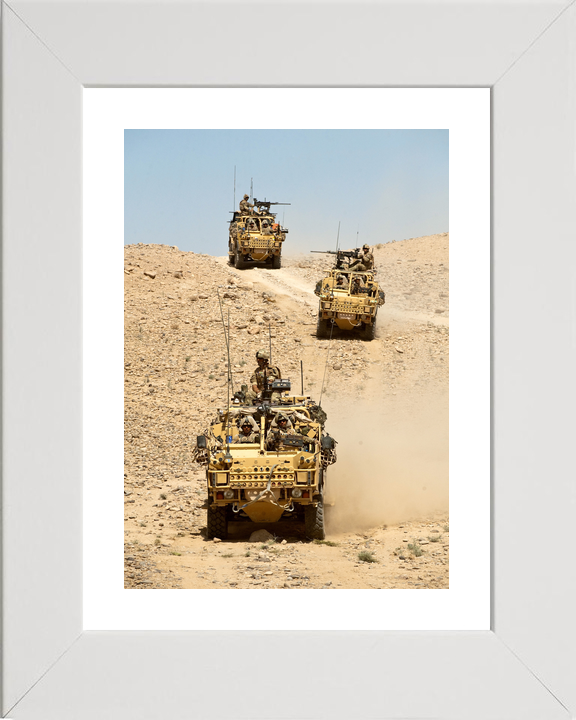 40 Commando Royal Marines Jackal Convoy Helmand September 2010