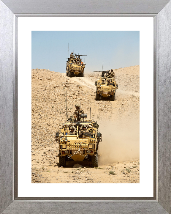 40 Commando Royal Marines Jackal Convoy Helmand September 2010