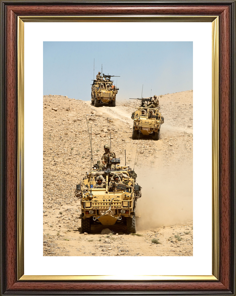 40 Commando Royal Marines Jackal Convoy Helmand September 2010