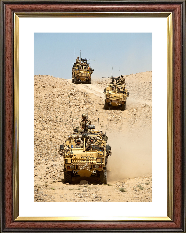 40 Commando Royal Marines Jackal Convoy Helmand September 2010