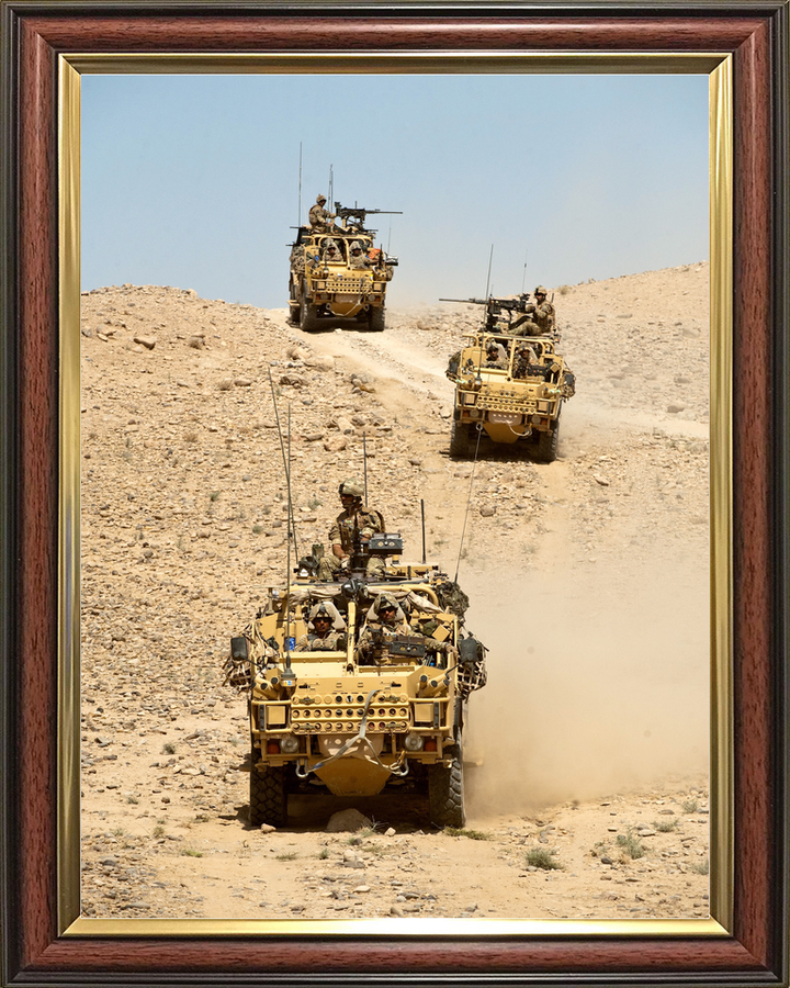 40 Commando Royal Marines Jackal Convoy Helmand September 2010