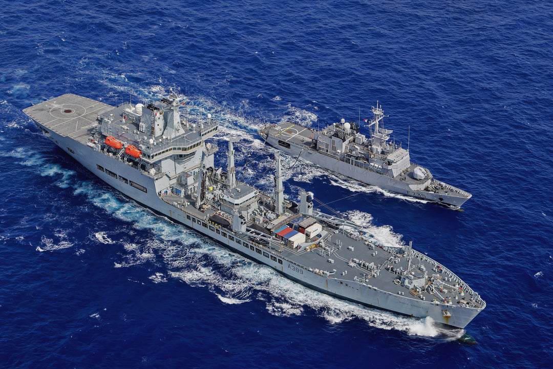 RFA Wave Knight A389 | Photo Print | Framed Print | Wave class | Fleet Tanker | Royal Fleet Auxiliary Hampshire Prints