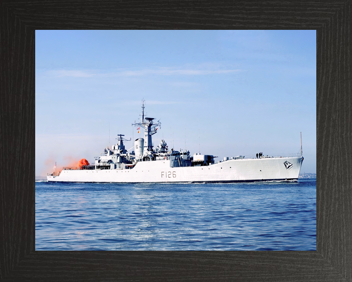 HMS Plymouth F126 Rothesay Class Frigate April 1988 Photo Print - Posters, Prints, & Visual Artwork - by Hampshire Prints (image 3 of 9)
