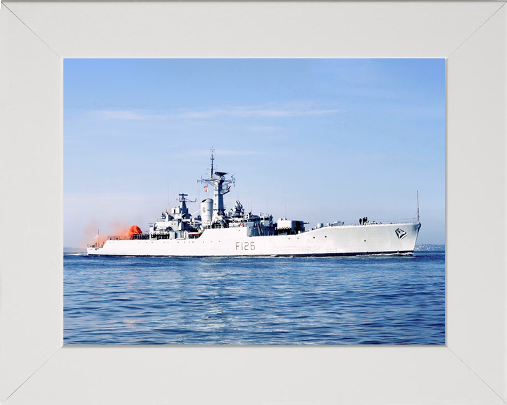 HMS Plymouth F126 Rothesay Class Frigate April 1988 Photo Print - Posters, Prints, & Visual Artwork - by Hampshire Prints (image 5 of 9)