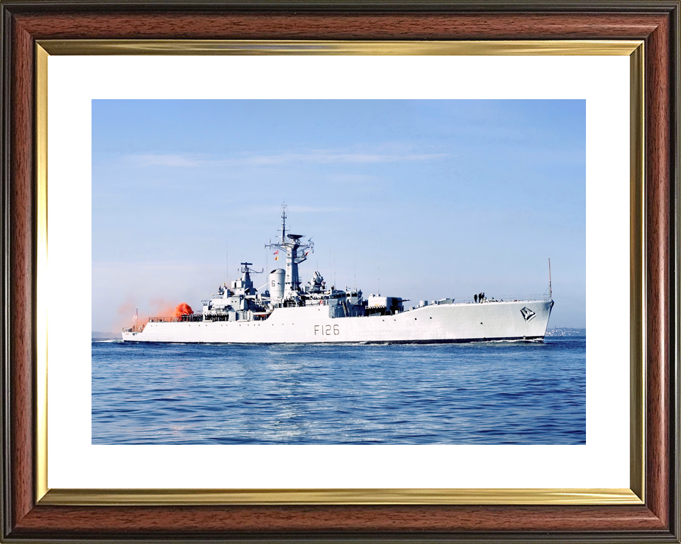 HMS Plymouth F126 Rothesay Class Frigate April 1988 Photo Print - Posters, Prints, & Visual Artwork - by Hampshire Prints (image 8 of 9)