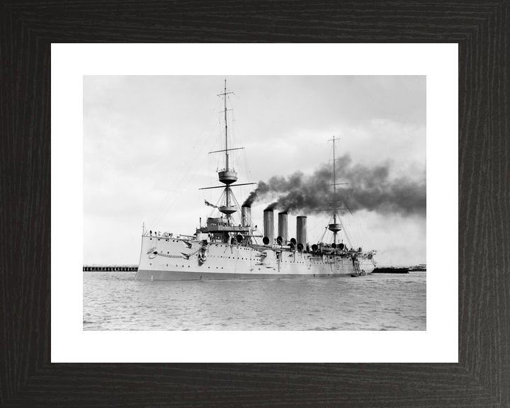 HMS Powerful 1895 Cruiser 1908 Photo Print - Posters, Prints, & Visual Artwork - by Hampshire Prints (image 2 of 9)