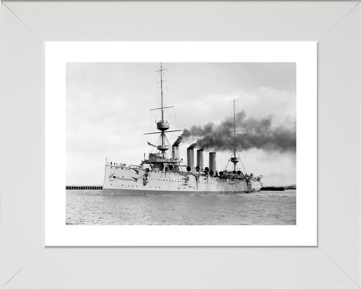 HMS Powerful 1895 Cruiser 1908 Photo Print - Posters, Prints, & Visual Artwork - by Hampshire Prints (image 4 of 9)