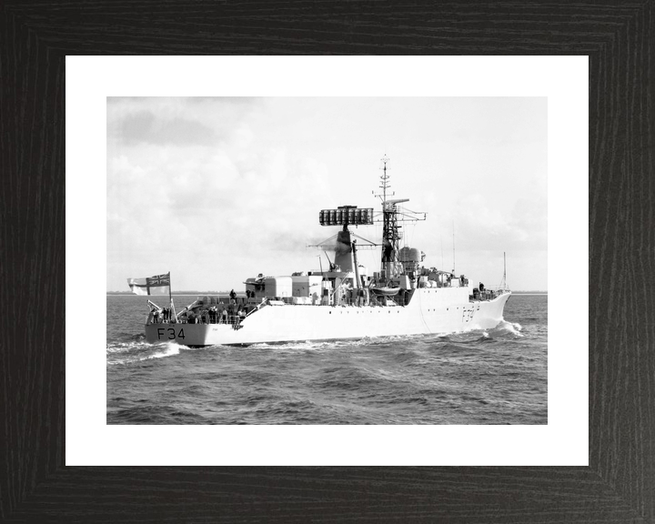 HMS Puma F34 Leopard Class Frigate Underway Photo Print - Posters, Prints, & Visual Artwork - by Hampshire Prints (image 2 of 9)