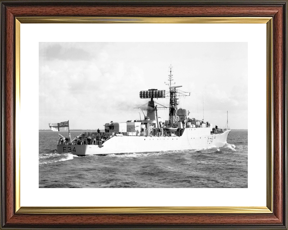 HMS Puma F34 Leopard Class Frigate Underway Photo Print - Posters, Prints, & Visual Artwork - by Hampshire Prints (image 8 of 9)