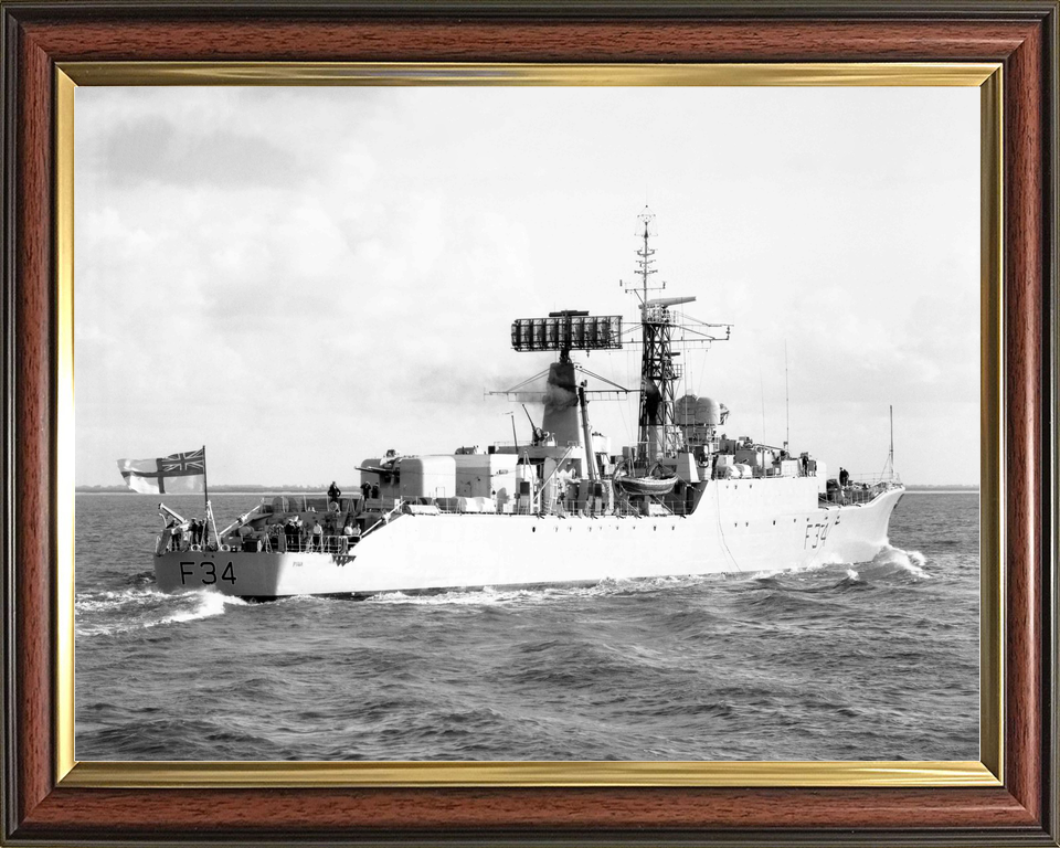 HMS Puma F34 Leopard Class Frigate Underway Photo Print - Posters, Prints, & Visual Artwork - by Hampshire Prints (image 9 of 9)