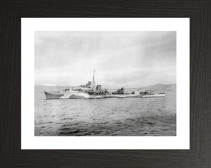 HMS Relentless H85 R Class Destroyer 1942 Photo Print - Posters, Prints, & Visual Artwork - by Hampshire Prints (image 2 of 9)